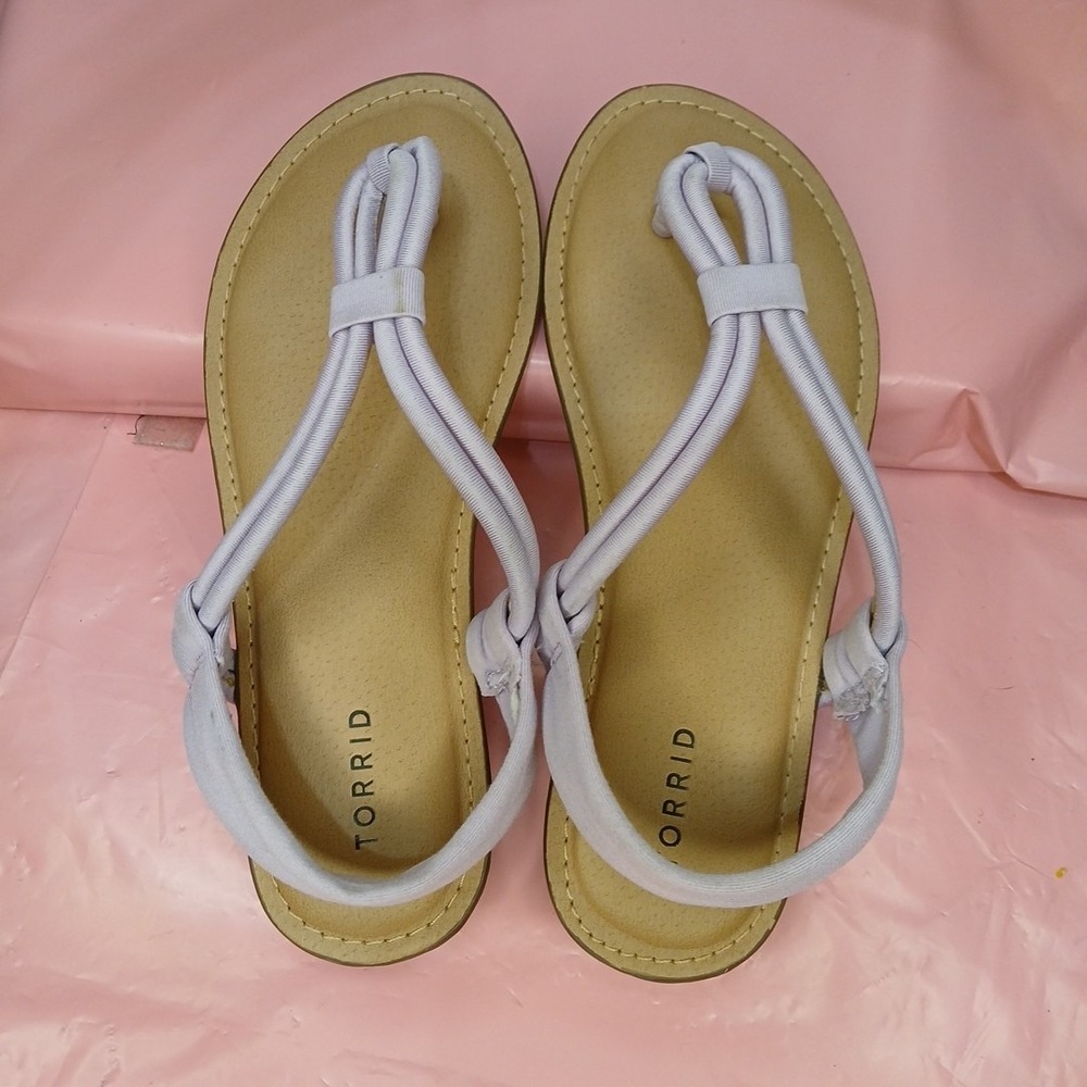 Torrid Women's Size 7.5 WW / Wide Sandals Lilac